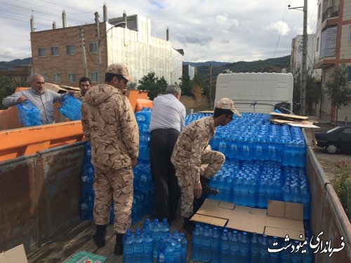 دیدار فرماندار مینودشت با عوامل پخت نان در کربلا 