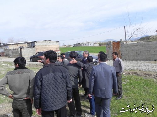 بررسی مشکلات مردم روستای املاک از توابع بخش مرکزی با حضور فرماندار 