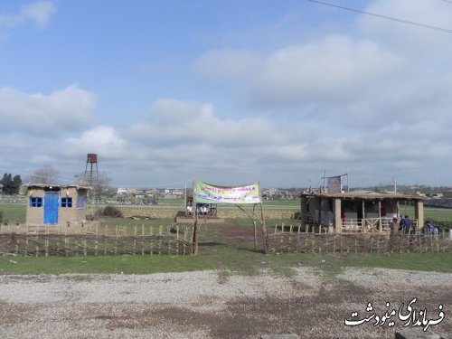 برگزاری جشن ملی نوروزگاه در زمین ورزشی روستای القجر