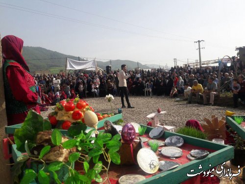 برگزاری جشن ملی نوروز گاه در مینودشت 