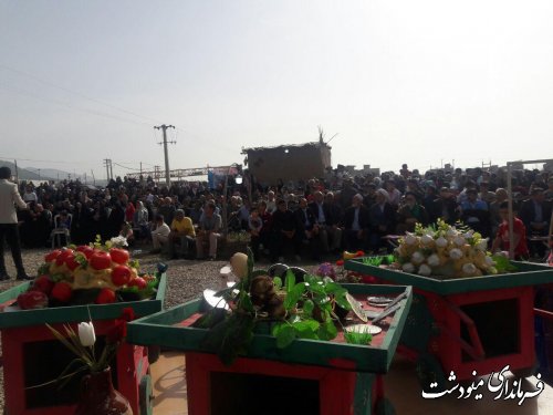 برگزاری جشن ملی نوروز گاه در مینودشت 