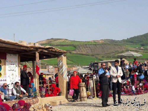 برگزاری جشن ملی نوروز گاه در مینودشت 