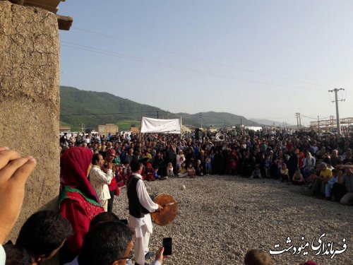 برگزاری جشن ملی نوروز گاه در مینودشت 