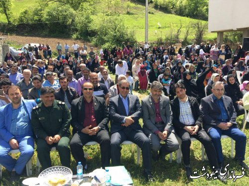 برگزاری همایش روستایی در ده چناشک شهرستان مینودشت 