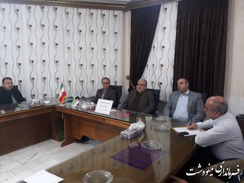 نهمین جلسه ستاد تنظیم بازار شهرستان مینودشت برگزار شد