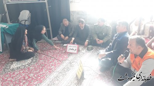 میز خدمت در روستای تخت برگزار شد