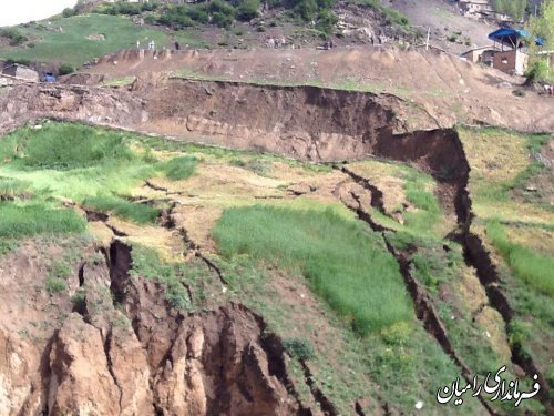 برآورد خسارت سیل شهرستان رامیان  اعلام شد