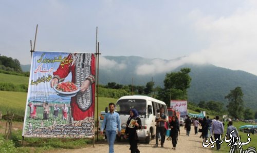 برگزاری پنجمین جشنواره توت فرنگی در روستای شفیع آباد 