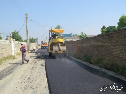 بازدید فرماندار رامیان ازبرخی از پروژه های بنیاد مسکن در شهرستان