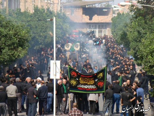 برگزاری مراسم روز عاشورا در شهرها و روستاهای رامیان