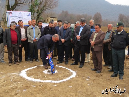 افتتاح پروژه های آب و فاضلاب روستایی در شهرستان رامیان