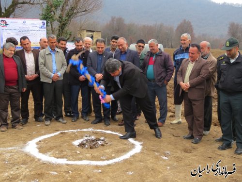 افتتاح پروژه های آب و فاضلاب روستایی در شهرستان رامیان