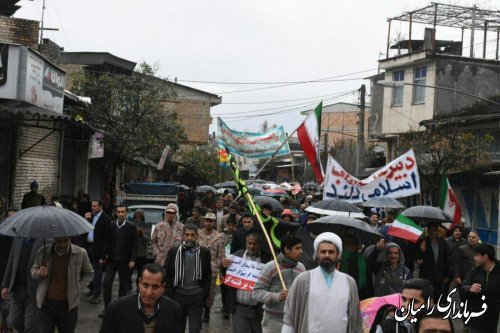 برگزاری راهپیمایی باشکوه 22بهمن درشهر دلند