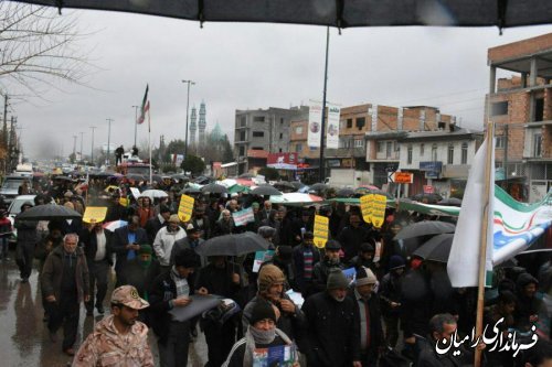 برگزاری راهپیمایی باشکوه 22بهمن درشهر دلند