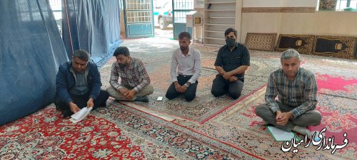 برگزاری میز خدمت در روستای قره قاچ