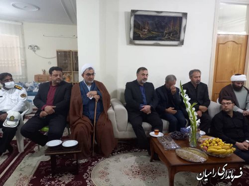 دیدار با خانواده معظم خلبان شهید محمد جواد بای