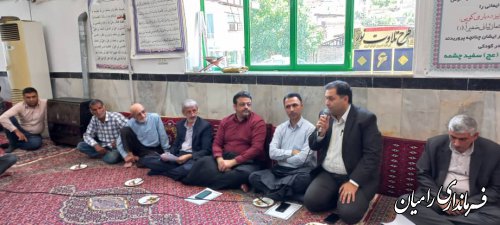 بررسی مسائل و مشکلات  روستای سفید چشمه