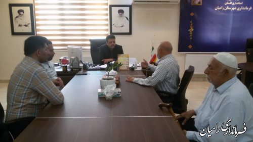ملاقات عمومی فرماندار رامیان برگزار شد