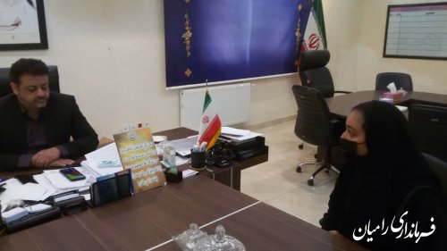 ملاقات عمومی فرماندار رامیان برگزار شد
