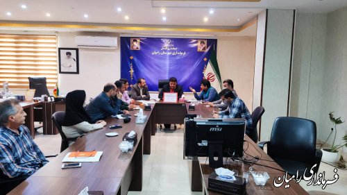 تشکیل جلسه کارگروه تنظیم بازار شهرستان رامیان