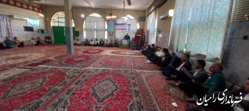 برگزاری میز خدمت در روستای نقی آباد