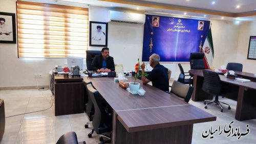 ملاقات عمومی فرماندار رامیان برگزار شد