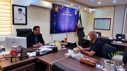 ملاقات عمومی فرماندار رامیان برگزار شد