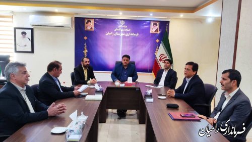 تکریم و معارفه در اداره راهداری و حمل و نقل جاده ای رامیان