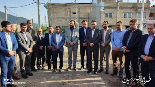 غبار روبی و عطر افشانی گلزار شهدای گمنام رامیان