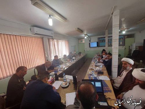تشکیل شورای آموزش و پرورش شهرستان رامیان