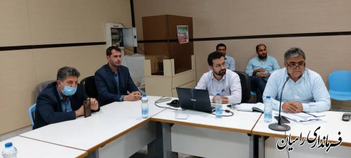 تشکیل شورای اداری شهرستان رامیان