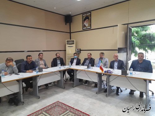 تشکیل شورای اداری شهرستان رامیان