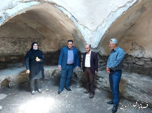 نشست فرماندار با معاون مدیر کل میراث فرهنگی استان