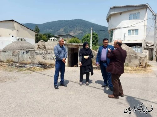 نشست فرماندار با معاون مدیر کل میراث فرهنگی استان