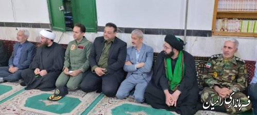برگزاری یادواره شهدای شهرستان رامیان