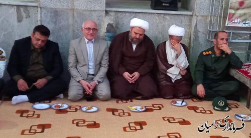 برگزاری مراسم آبروی محله در دلند