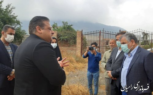 بازدید مدیر عامل سازمان انتفال خون کشور از مرکز انتقال خون رامیان