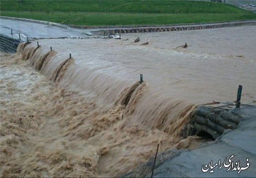 هشدار ستاد مدیریت بحران شهرستان رامیان