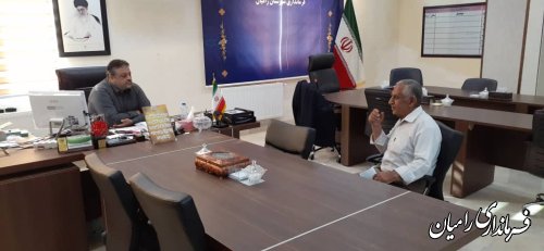 ملاقات عمومی فرماندار رامیان با شهروندان برگزار شد