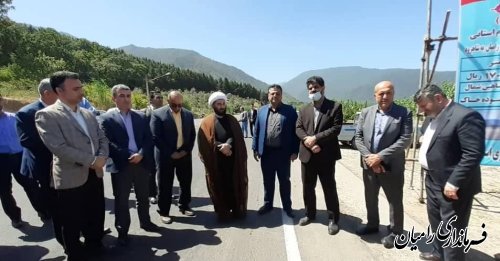 افتتاح فاز اول بهسازی راه رامیان سه راهی شاهرود