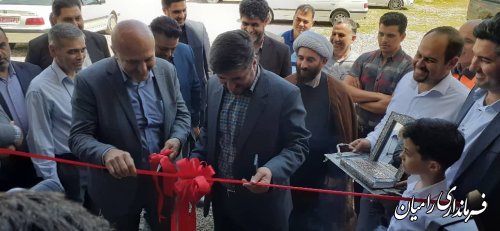 افتتاح کارخانه تولید ماشین آلات خوراک دام در شهرک صنعتی رامیان