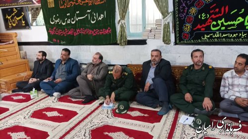 برگزاری میز خدمت ویژه روستاهای دهستان قلعه میران