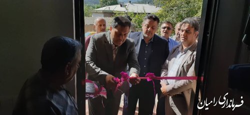 افتتاح و آغاز عملیات اجرایی پروژه های عمرانی بنیاد مسکن در شهرستان رامیان