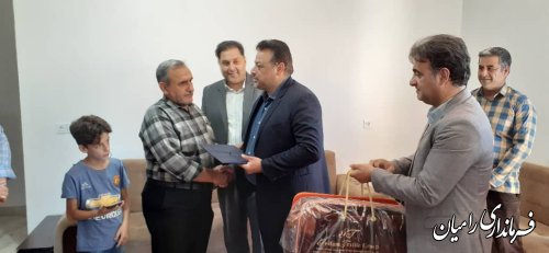 افتتاح و آغاز عملیات اجرایی پروژه های عمرانی بنیاد مسکن در شهرستان رامیان