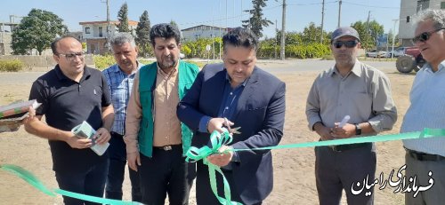 افتتاح آببندان ۴۵ هکتاری روستای لاله باغ