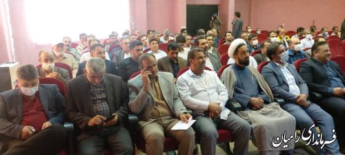 ویژه برنامه گرامیداشت یاد و خاطره شهیدان رجایی و باهنر در رامیان برگزار گردید