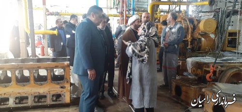 راه اندازی نیروگاه شهرک صنعتی رامیان