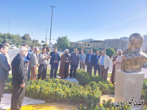 آیین رونمایی از تندیس سردار شهید حاج قاسم سلیمانی