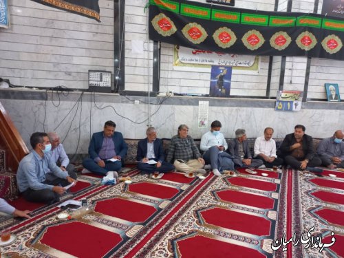 برگزاری میز خدمت در روستای لاله باغ
