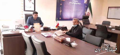 ملاقات عمومی فرماندار رامیان برگزار شد